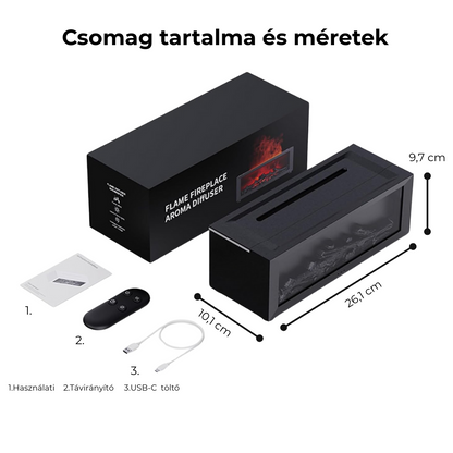 Elegáns-Kandalló sílusú Diffúzor